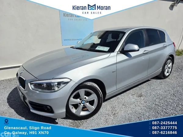 BMW 1-Series Hatchback, Diesel, 2016, Silver