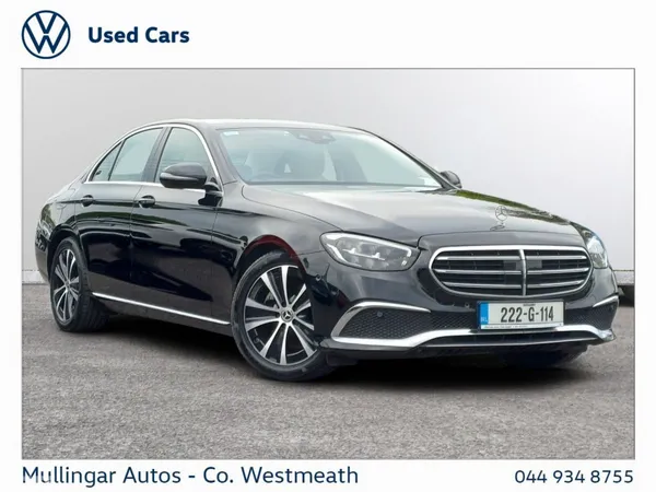 Mercedes-Benz E-Class Saloon, Diesel Hybrid, 2022, Black