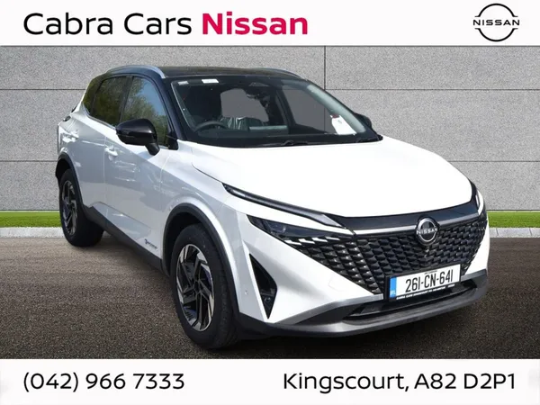 Nissan Qashqai MPV, Petrol Hybrid, 2026, White