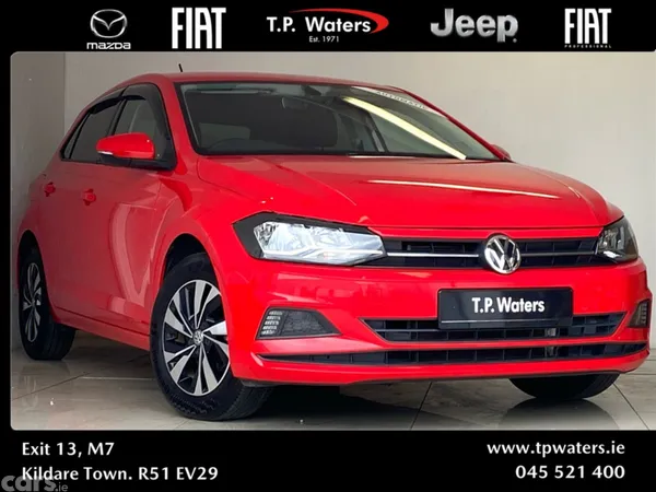 Volkswagen Polo Hatchback, Petrol, 2019, Red