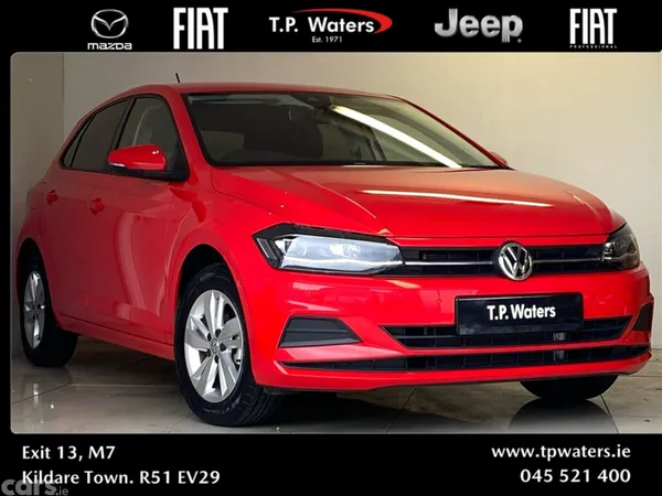 Volkswagen Polo Hatchback, Petrol, 2020, Red