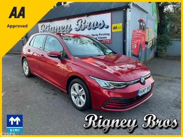 Volkswagen Golf Hatchback, Petrol, 2022, Red
