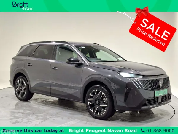Peugeot 5008 SUV, Petrol Hybrid, 2025, Grey