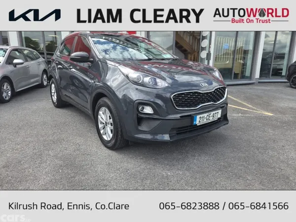Kia Sportage MPV, Diesel Hybrid, 2021, Grey