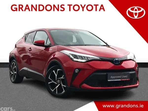 Toyota C-HR SUV, Petrol Hybrid, 2022, Red