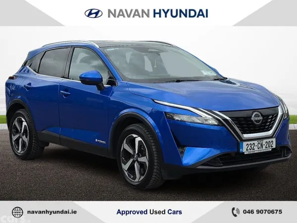 Nissan Qashqai MPV, Petrol Hybrid, 2023, Blue