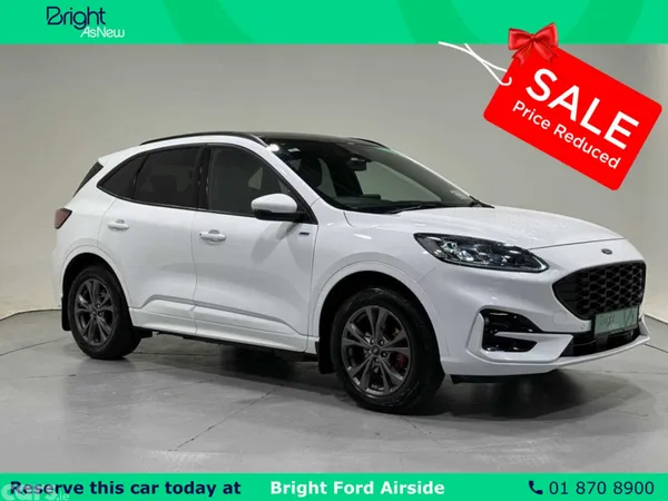 Ford Kuga MPV, Petrol Plug-in Hybrid, 2023, White