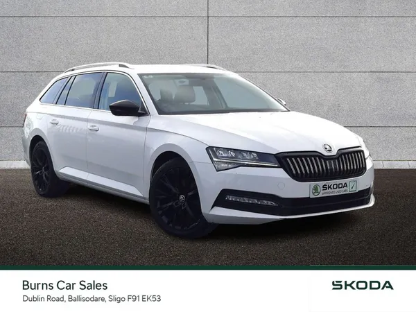 Skoda Superb Estate, Diesel, 2021, White