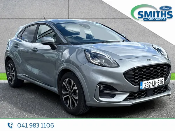 Ford Puma MPV, Petrol Hybrid, 2023, Grey