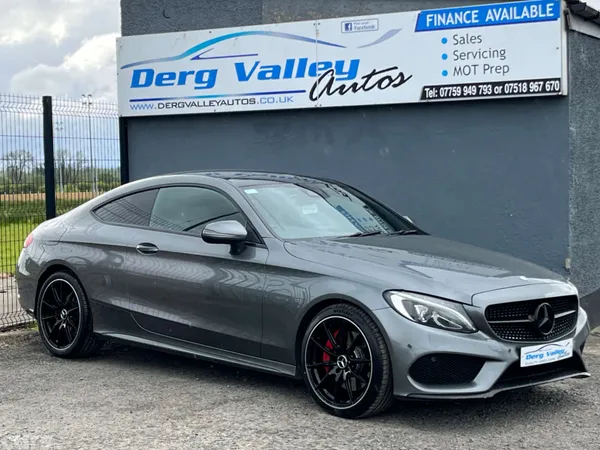 Mercedes-Benz C-Class Coupe, Diesel, 2016, Grey