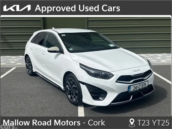 Kia Ceed Hatchback, Diesel Hybrid, 2024, White