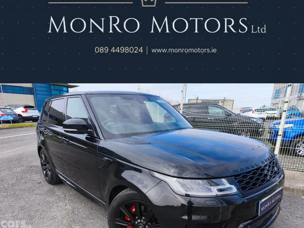 Land Rover Range Rover Sport SUV, Petrol Plug-in Hybrid, 2021, Black