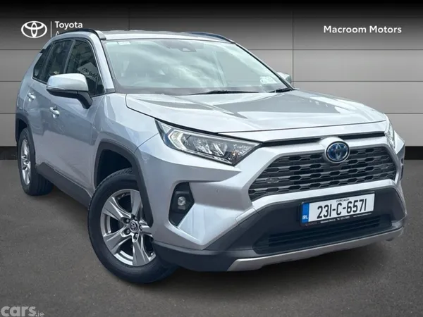 Toyota RAV4 SUV, Petrol Hybrid, 2023, Grey