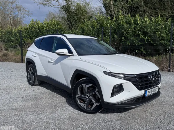 Hyundai Tucson SUV, Petrol Hybrid, 2022, White