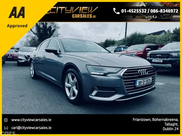 Audi A6 Saloon, Diesel, 2019, Grey