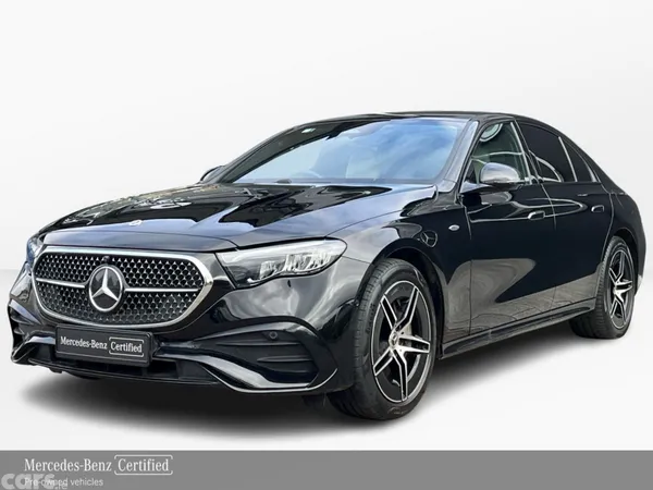 Mercedes-Benz E-Class Saloon, Diesel Plug-in Hybrid, 2025, Black