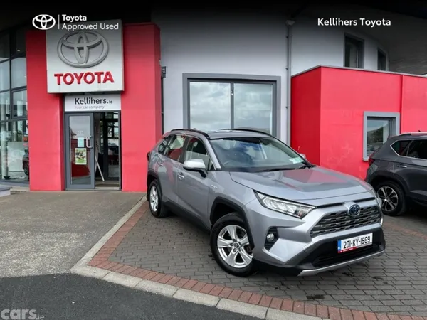 Toyota RAV4 SUV, Petrol Hybrid, 2020, Grey