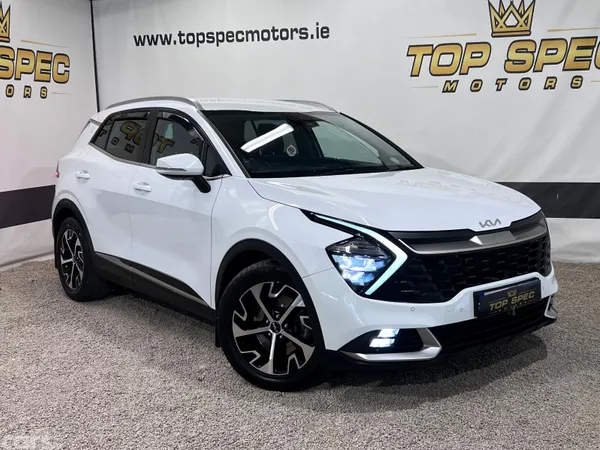 Kia Sportage SUV, Diesel Hybrid, 2023, White