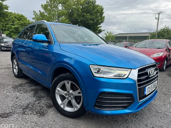 Audi Q3 SUV, Petrol, 2017, Blue