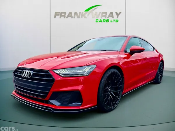 Audi A7 Hatchback, Diesel Hybrid, 2022, Red