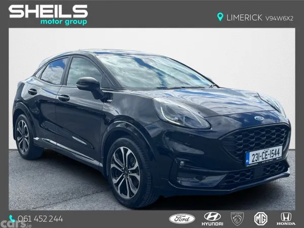 Ford Puma MPV, Petrol Hybrid, 2023, Black