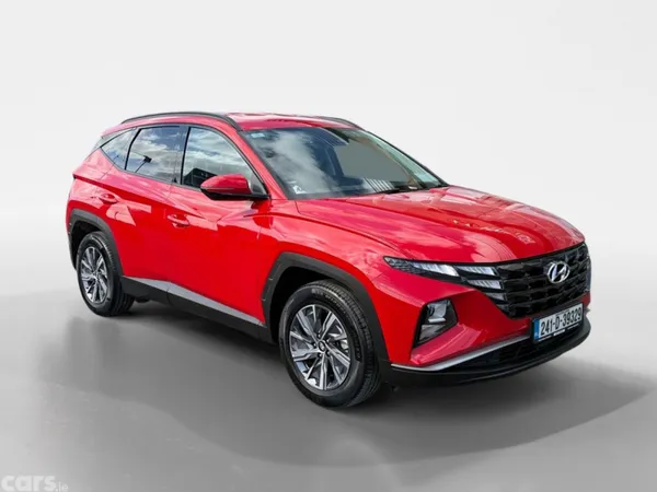 Hyundai Tucson SUV, Petrol Hybrid, 2024, Red