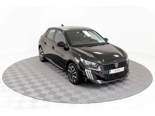 Peugeot 208 Hatchback, Petrol, 2026, Black