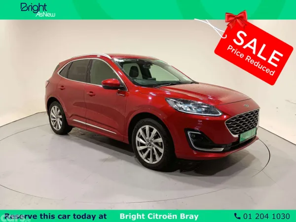 Ford Kuga MPV, Petrol Plug-in Hybrid, 2022, Red