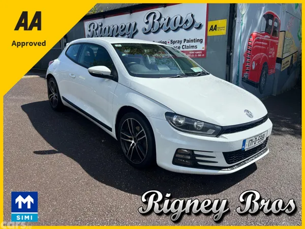 Volkswagen Scirocco Coupe, Diesel, 2017, White