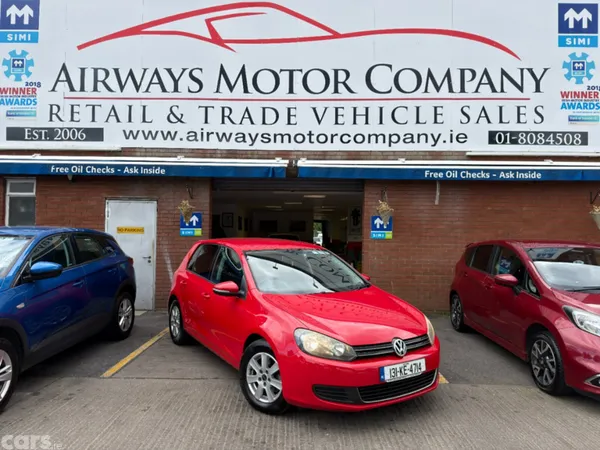 Volkswagen Golf Hatchback, Petrol, 2013, Red