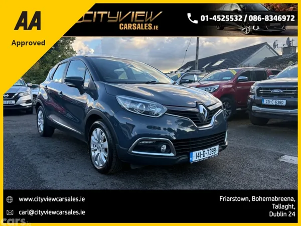 Renault Captur Hatchback, Diesel, 2014, Blue