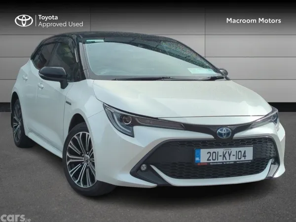 Toyota Corolla Hatchback, Petrol Hybrid, 2020, White