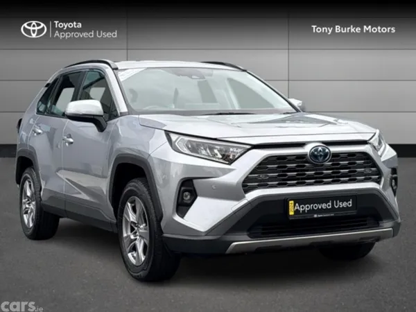 Toyota RAV4 SUV, Petrol Hybrid, 2024, Silver