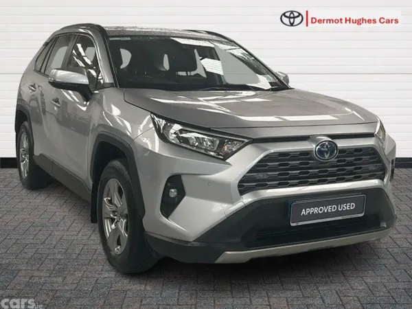 Toyota RAV4 SUV, Petrol Hybrid, 2022, Grey