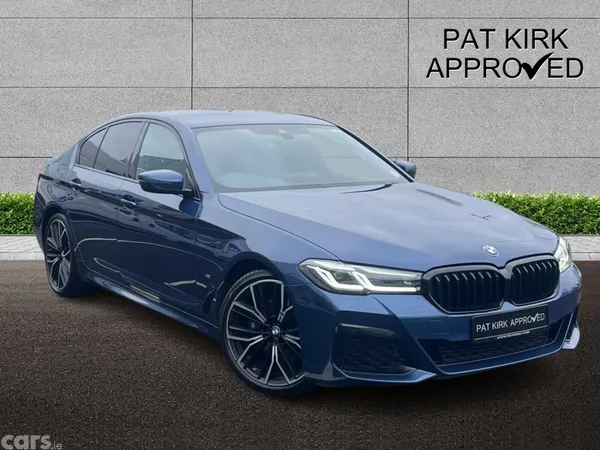 BMW 5-Series Saloon, Diesel, 2022, Blue