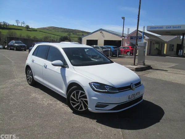 Volkswagen Golf Hatchback, Diesel, 2020, White