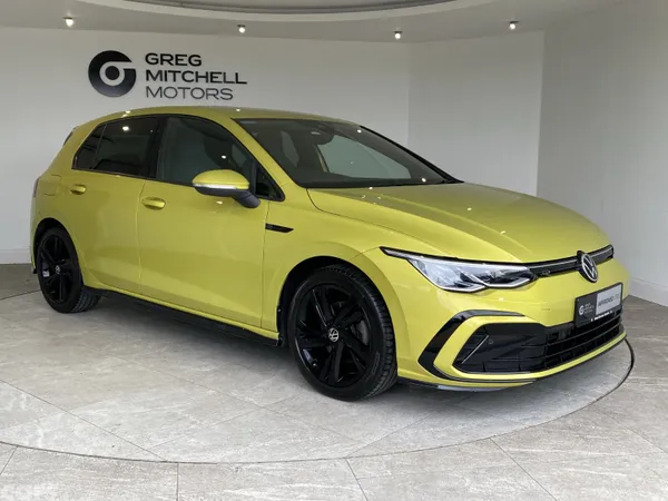 Volkswagen Golf Hatchback, Petrol Hybrid, 2021, Yellow