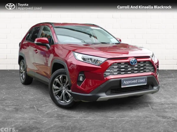 Toyota RAV4 SUV, Petrol Hybrid, 2023, Red