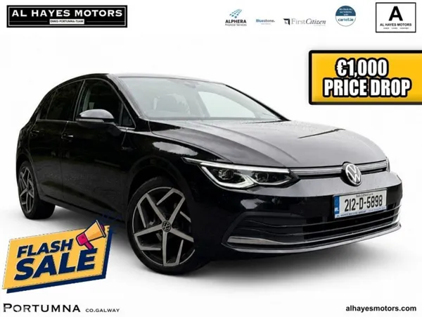 Volkswagen Golf Estate, Petrol, 2021, Black