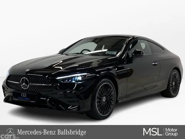 Mercedes-Benz CLE Coupe, Petrol Plug-in Hybrid, 2026, Black