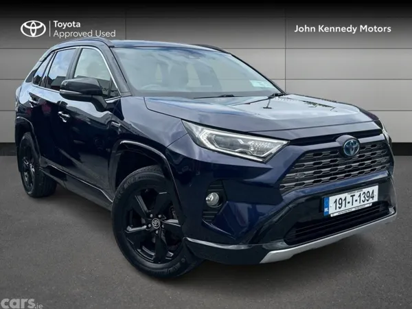 Toyota RAV4 SUV, Petrol Hybrid, 2019, Blue