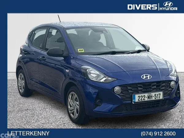 Hyundai i10 Hatchback, Petrol, 2022, Blue