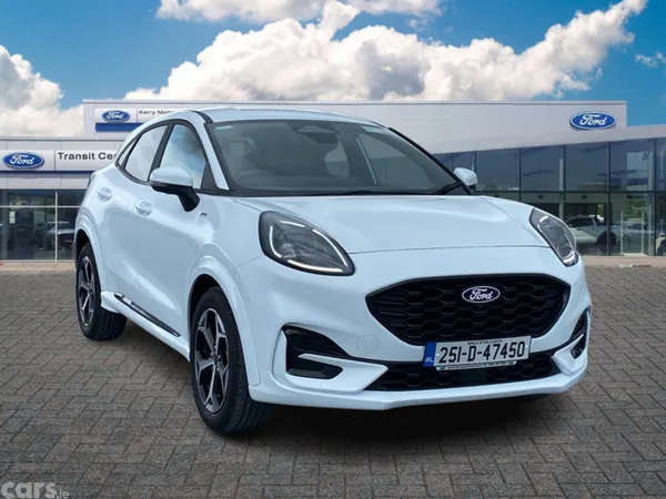 Ford Puma MPV, Petrol Hybrid, 2025, White