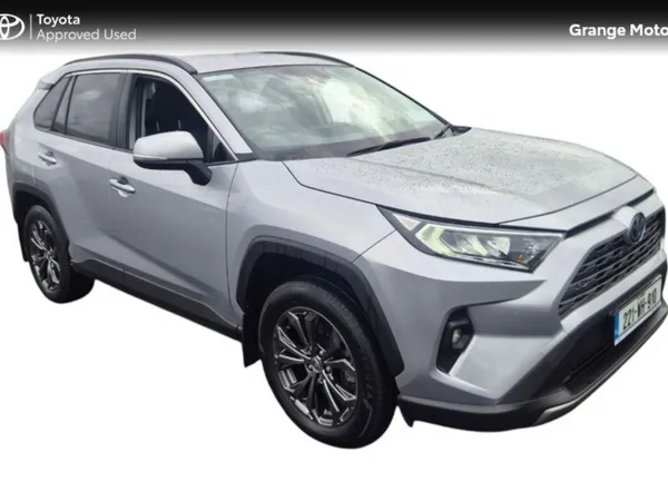 Toyota RAV4 SUV, Petrol Hybrid, 2022, Silver