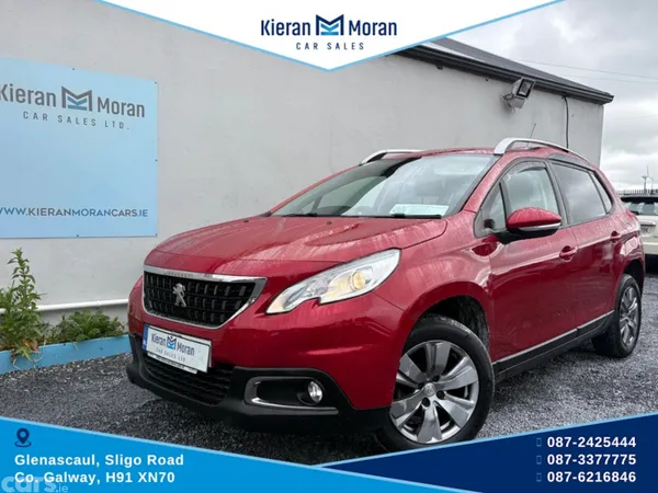 Peugeot 2008 Estate, Diesel, 2017, Red
