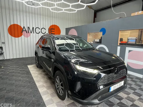 Toyota RAV4 SUV, Petrol Hybrid, 2023, Black