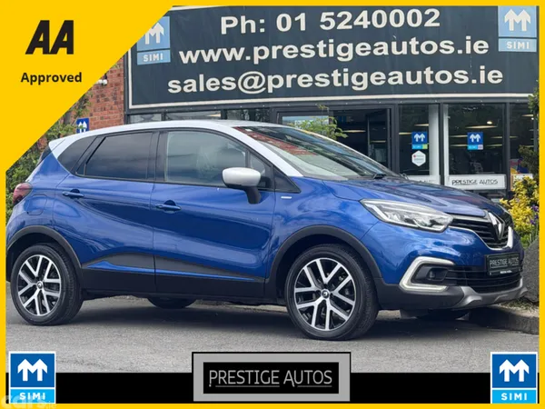 Renault Captur Hatchback, Petrol, 2019, Blue
