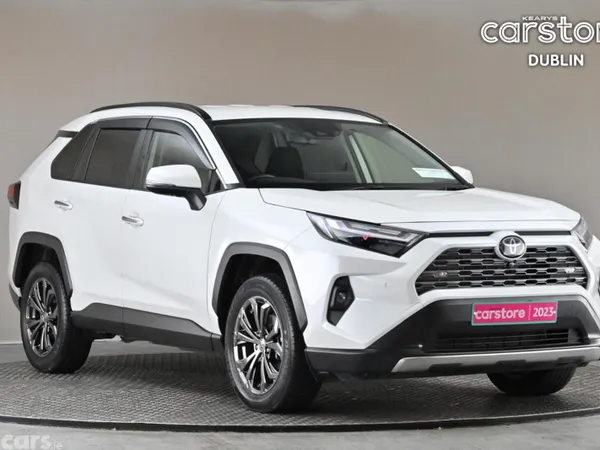 Toyota RAV4 SUV, Petrol Hybrid, 2023, White