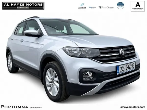 Volkswagen T-Cross SUV, Petrol, 2022, Silver