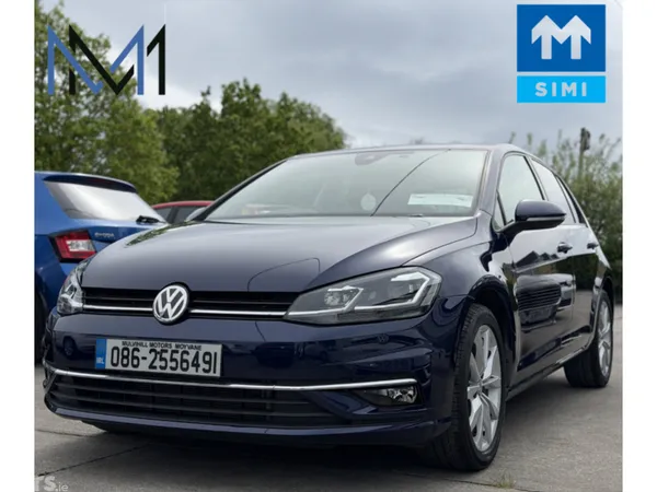 Volkswagen Golf Hatchback, Petrol, 2019, Blue